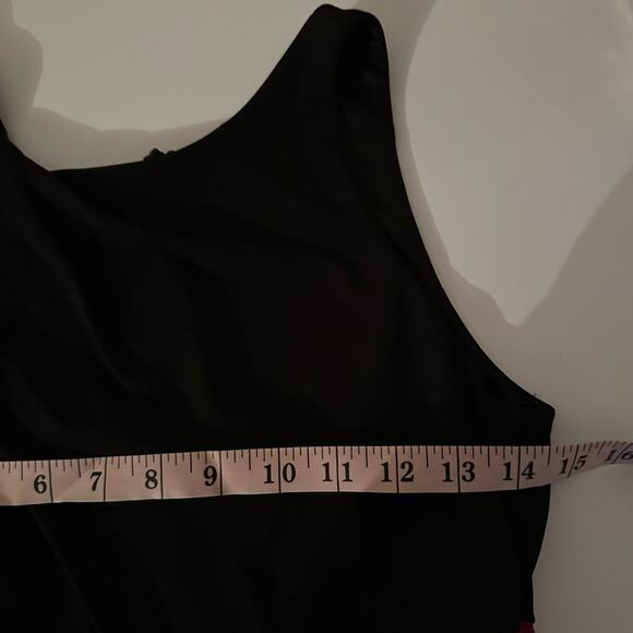 David Meister Women's Barcelona Berry Gown Size 4 Pink Black Full Length Dress - Picture 9 of 9